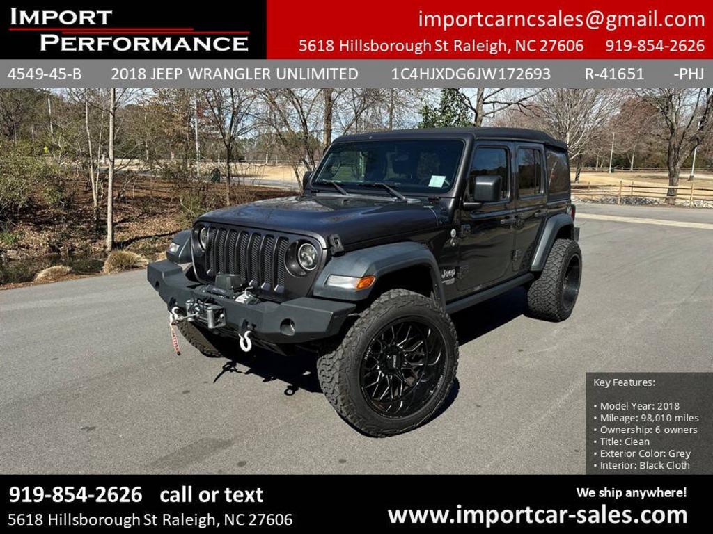 2018 Jeep All-New Wrangler Unlimited Sport's photo