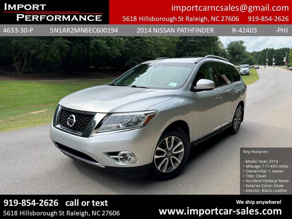 2014 Nissan Pathfinder SL's photo