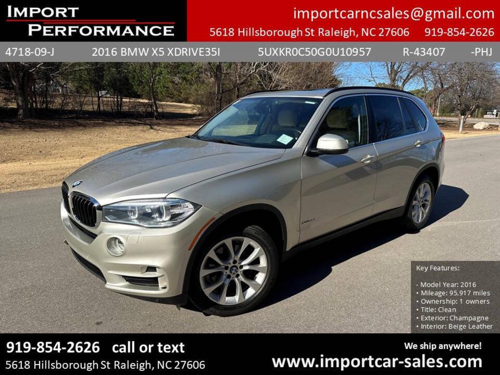 2016 BMW X5 xDrive35i's photo